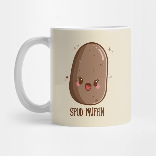 “Spud Muffin” Cute Potato Spud by CyndiCarlson